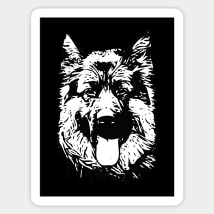 German Shepherd - German Shepherd Christmas Gifts Sticker